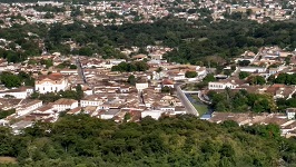 Morro das Antenas - Vista do centro e Goiás